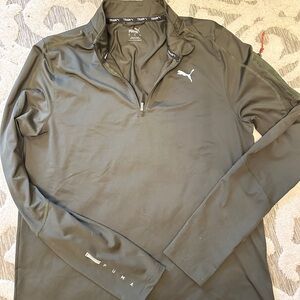 Puma Olive Training Jacket Large